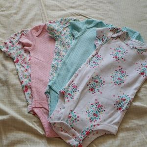 5pack short sleeve onsie